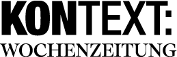 Kontext:Wochenzeitung Logo